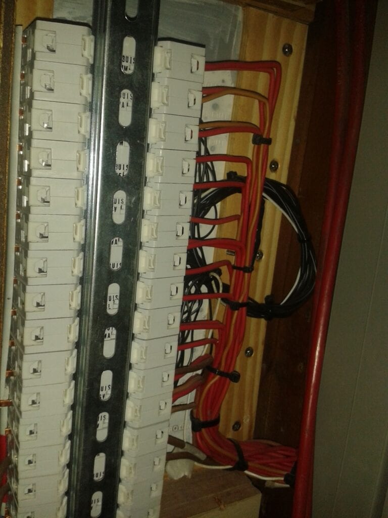 Marine electrical wiring